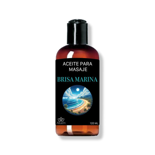 Aceite de Masajes Alluem Brisa Marina 120 ml Relajante