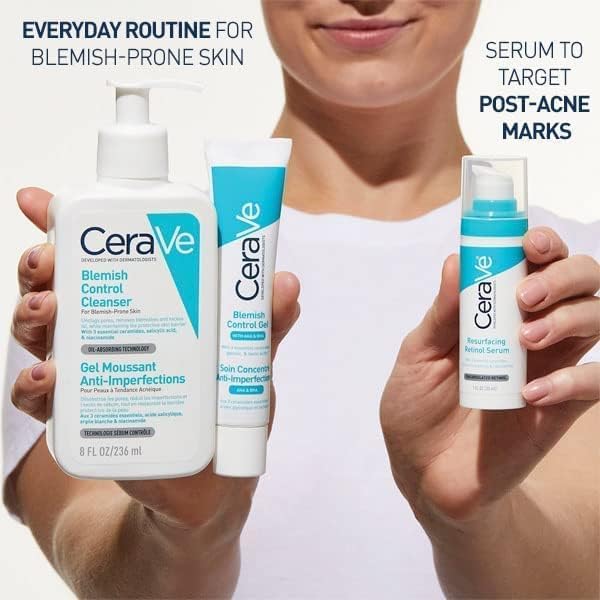 Cerave Serum Retinol Anti-Marcas Para Piel Grasa o Acne, 30ml
