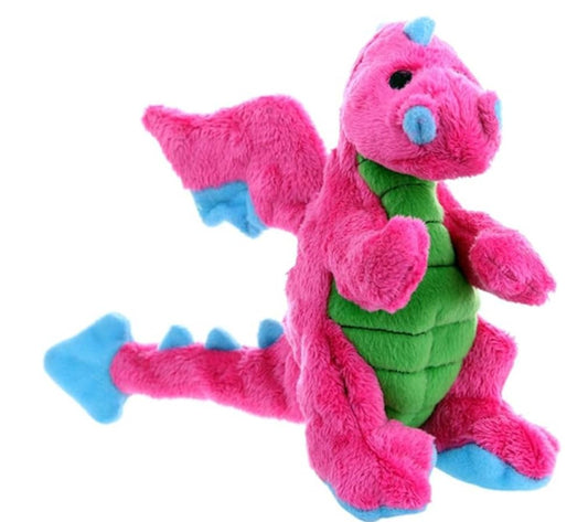 GoDog Dragons con tecnología de protección para masticar, Rosado, Pequeño