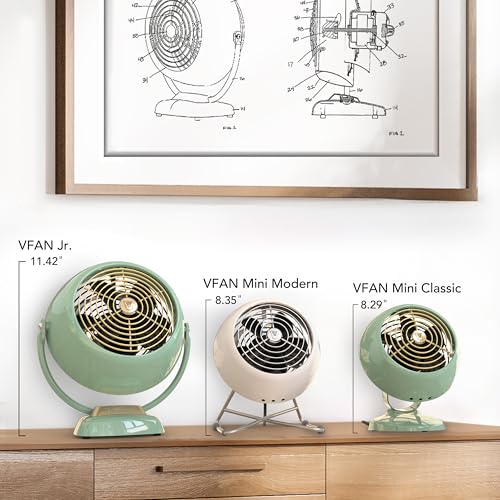 Ventilador Circular Vornado Verde Clásico Mini Classic