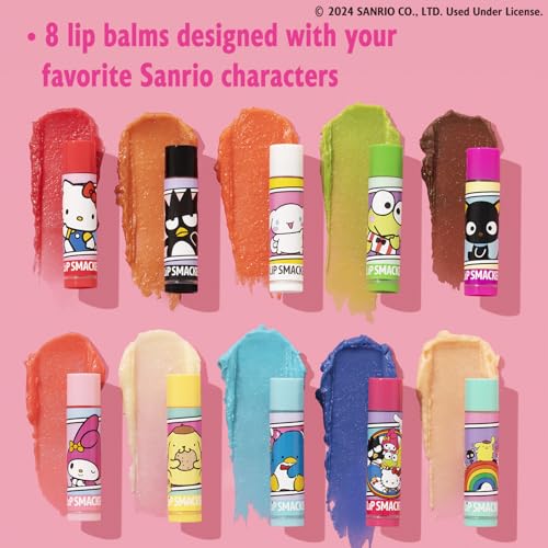 Lip Smacker Hello Kitty and Friends 8-Piece Lip Balm Party Pack