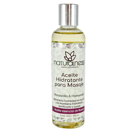 Aceite para Masaje Naturalness Rosas Extractos Herbales Naturales
