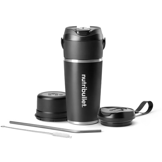 Licuadora Portátil Nutribullet Flip Blanca Compacta