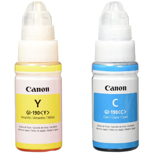 Canon CARCNN4730 Tanque de Tinta, Amarillo, Talla unica + CARCNN4710 Tanque de Tinta, Cian, Talla unica