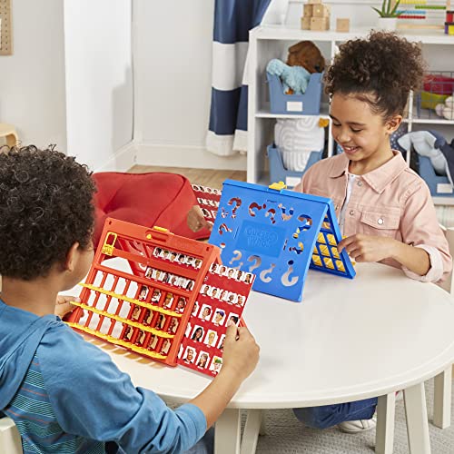 Hasbro Gaming Guess Who? Marco Original fácil de Cargar, Hoja de Personajes de Doble Cara, Juegos de Mesa para 2 Jugadores para niños, Juegos de adivinar para familias, a Partir de 6 años