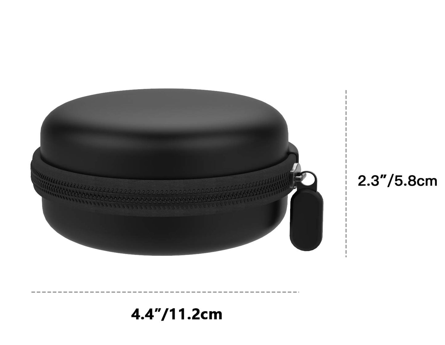 MoKo Storage Box Compatible Apple Watch Series 10/9/8/7/6/5/4/3/2/1/SE,Portable Protective Travel Bag Fit iWatch 38mm 40mm 41mm 42mm 44mm 45mm 46mm Airpods Pro/3/2/1 Charging Case Station Dock,Black