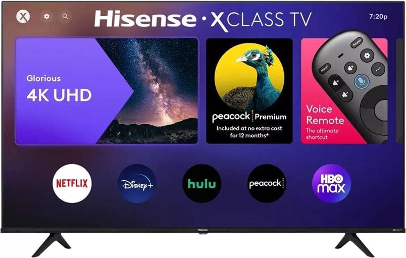 Hisense Pantalla Led 43 Smart TV A6GX Serie 4k Ultra HD Modelo 43A6GX3