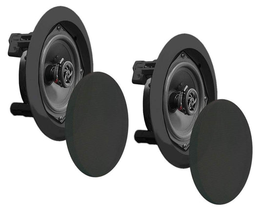 Bocinas Empotrables Pyle Blanco con Tweeter de Polímero y Potencia de 150 Watts