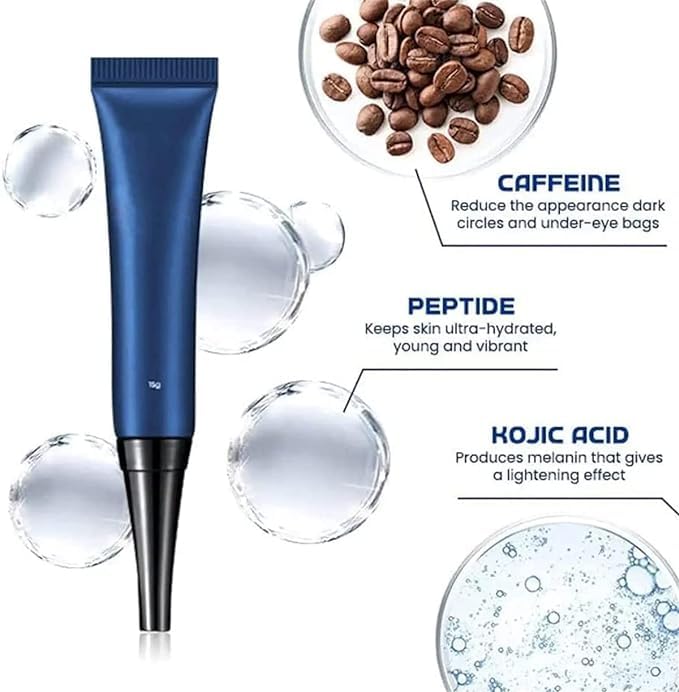 TXYakoc 2024 New OpenEyes Awaken Peptide Lifting Eye Gel - Reduce Puffiness and Dark Circles - Set of 5 x 15g