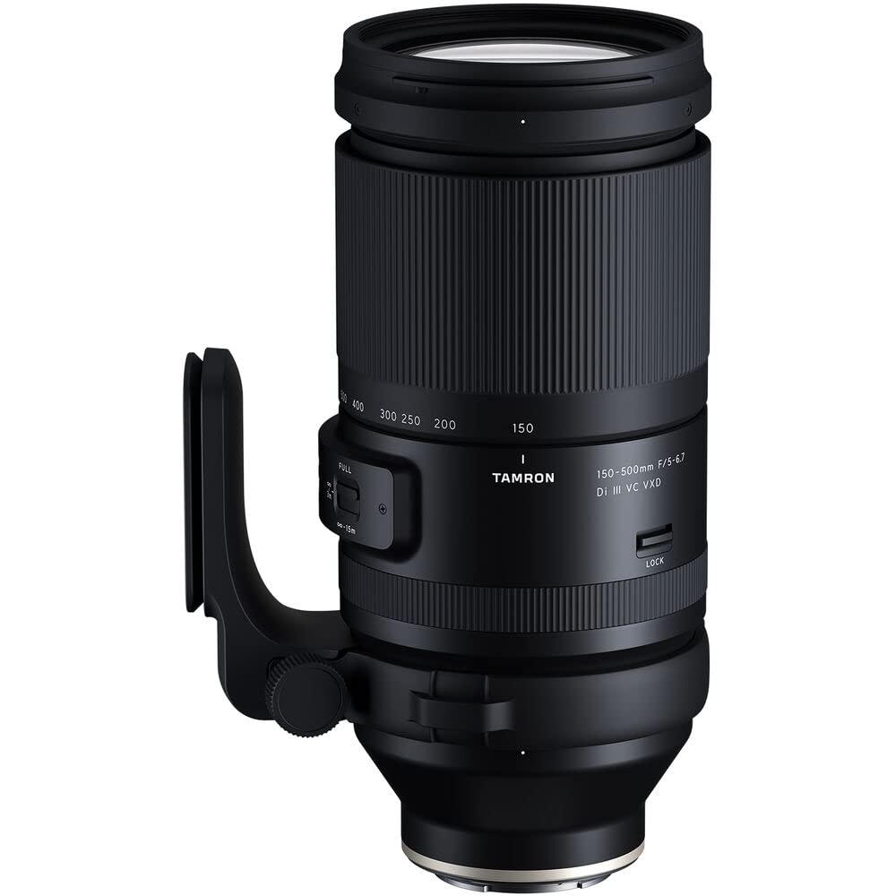 Lente Zoom Tamron 150-500mm Di III VC VXD Negro para Cámaras Sony Mirrorless Full Frame APS-C E-Mount