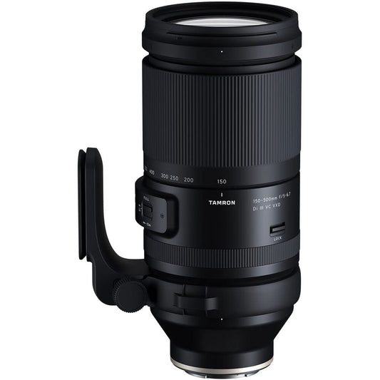 Lente Zoom Tamron 150-500mm Di III VC VXD Negro para Cámaras Sony Mirrorless Full Frame APS-C E-Mount