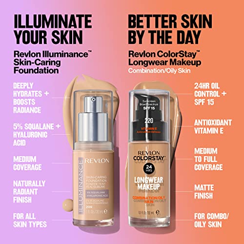 Maquillaje Líquido Revlon Illuminance tono 217 Beige