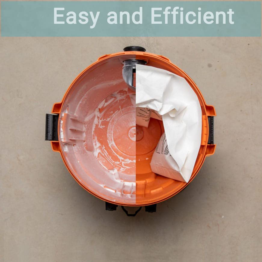 Bolsas de Filtro Desechables PureSturdy para Shop Vac Beige Alta Eficiencia Paquete de 8