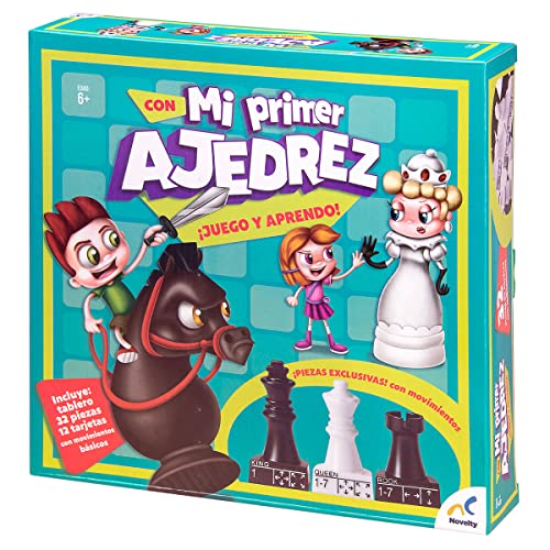 Juego de Mesa Novelty Corp Ajedrez Maestro Infantil para Niños