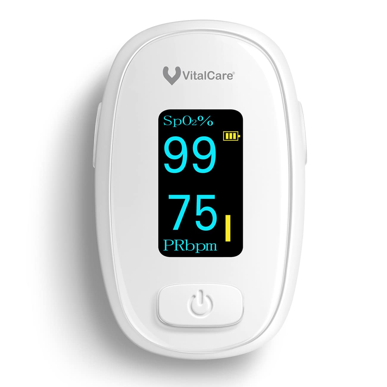 Oxímetro de Pulso VitalCare YX300 OLED Rotativa Saturación de Oxígeno y Frecuencia Cardíaca para Adultos y Niños