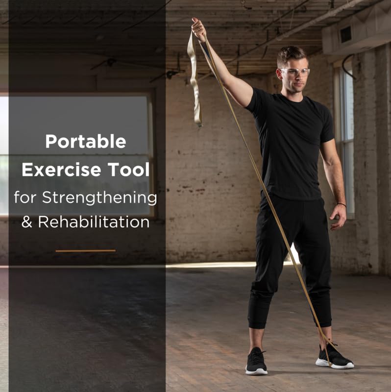 Banda de Resistencia Theraband CLX Verde para Ejercicio en Casa y Entrenamientos de Cuerpo Completo