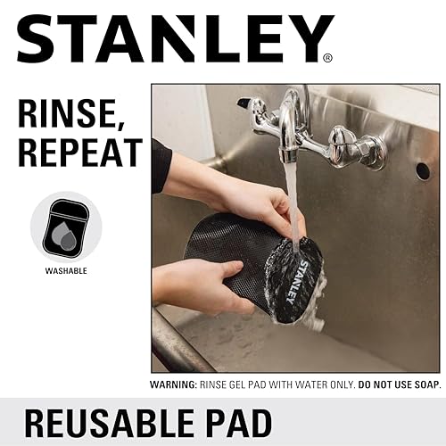 Alfombrilla Universal Stanley Negro XL con Agarre Antideslizante Extra Fuerte para Coche