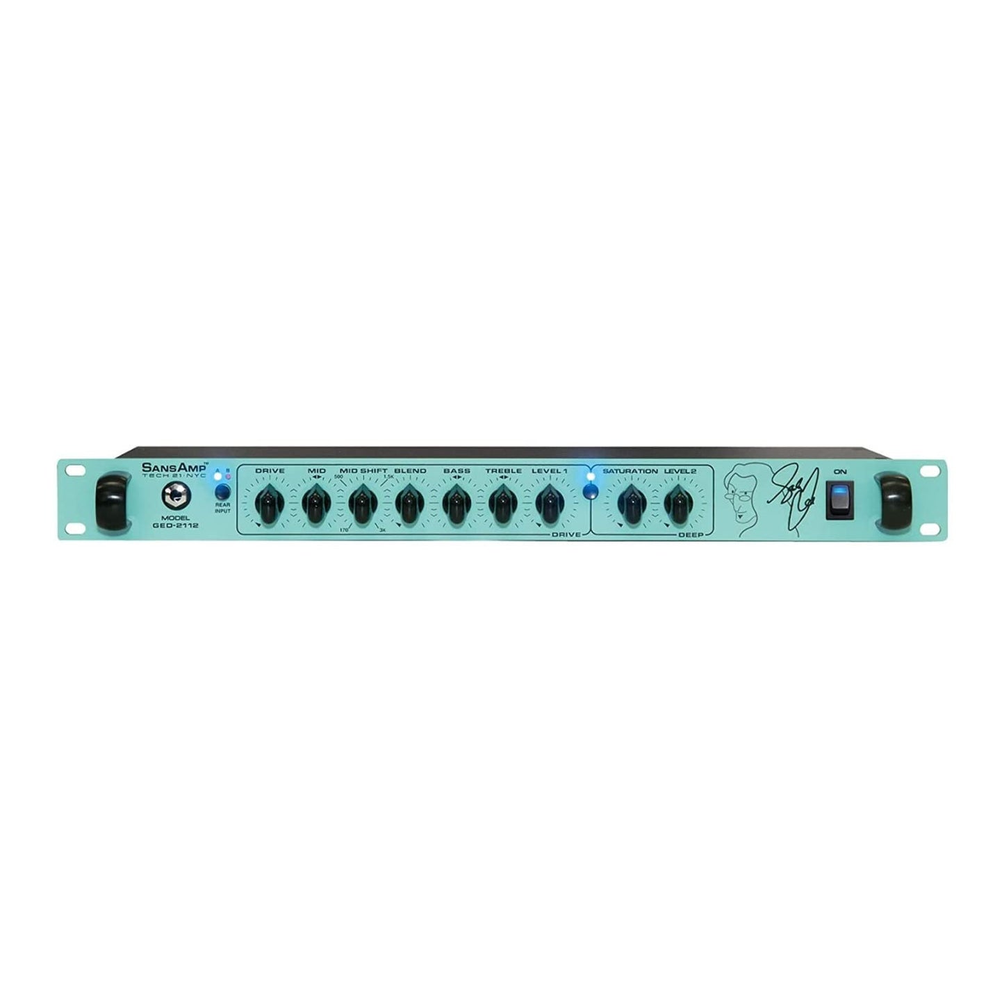 Amplificador de Guitarra Tech 21 Geddy Lee GED-2112 Azul de Estado Sólido