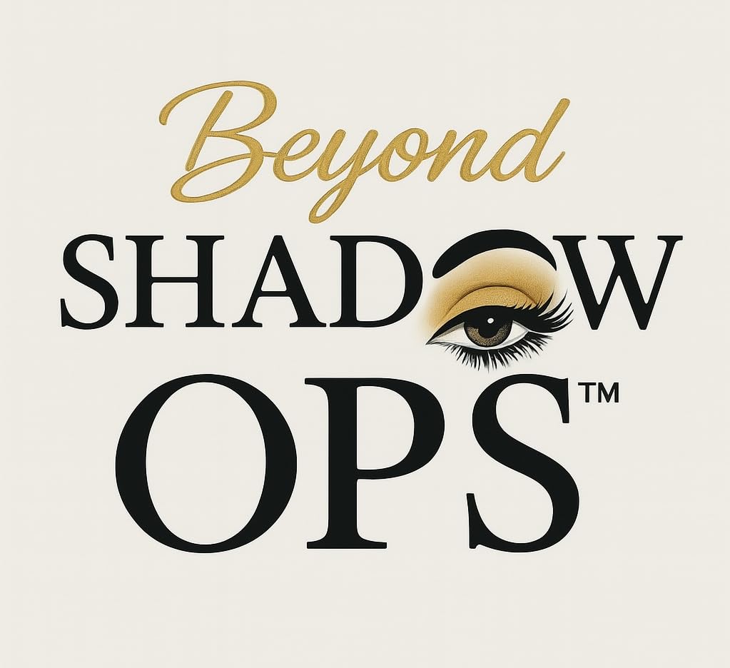 Beyond Shadow Ops Luxe Collection Kit de herramientas – Organizador profesional de maquillaje y accesorios con compartimentos seguros y diseño inspirado en el ejército, 2 bolsillos exteriores Lg