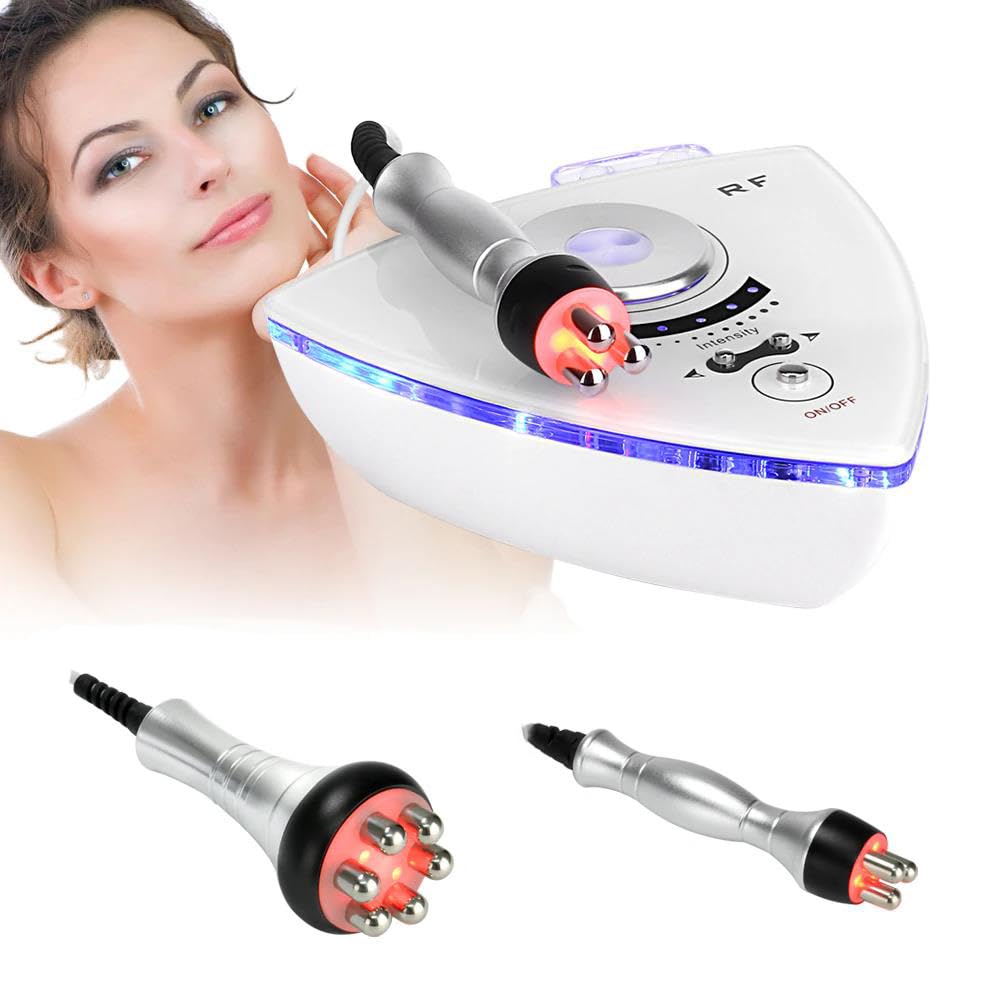 Máquina De Radiofrecuencia Facial Corporal, Instrumento De Belleza Antiarrugas Multifuncional, Con Sistema RF, La Piel Arrugas/Pecas/Granos/Removedor De Acné y Las Bolsas De Los Ojos