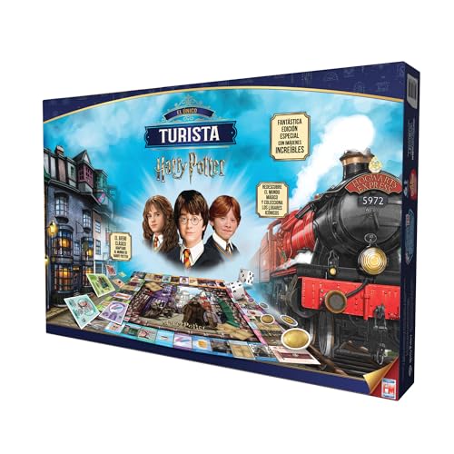 Juego de Mesa Turista Mundial Edición Especial Harry Potter Mágico