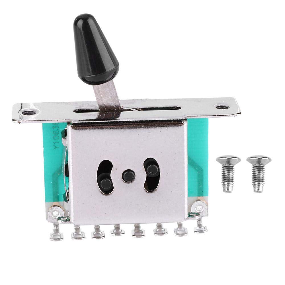 Guitarra Eléctrica Selector de Perilla de Control de Interruptor de Olla de 5 Vías Accesorios de Guitarra