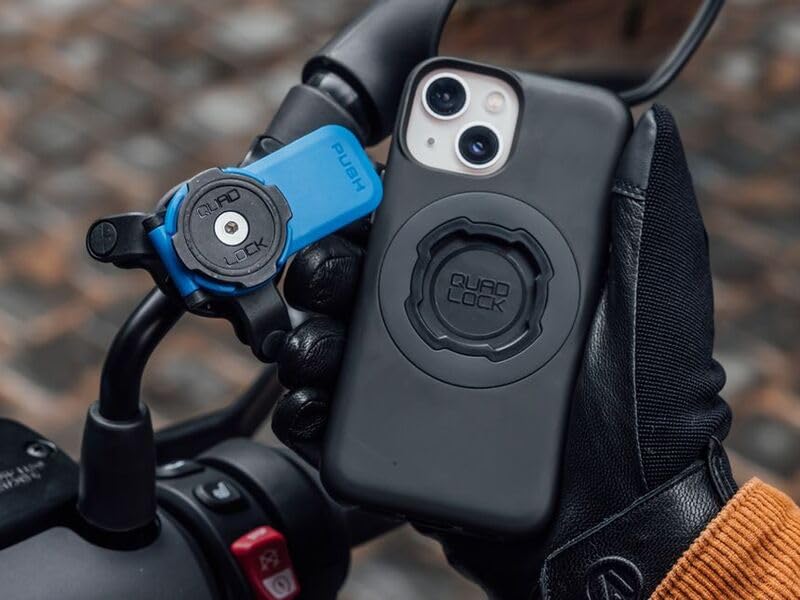 Funda iPhone 15 Pro Max Quad Lock MAG negro
