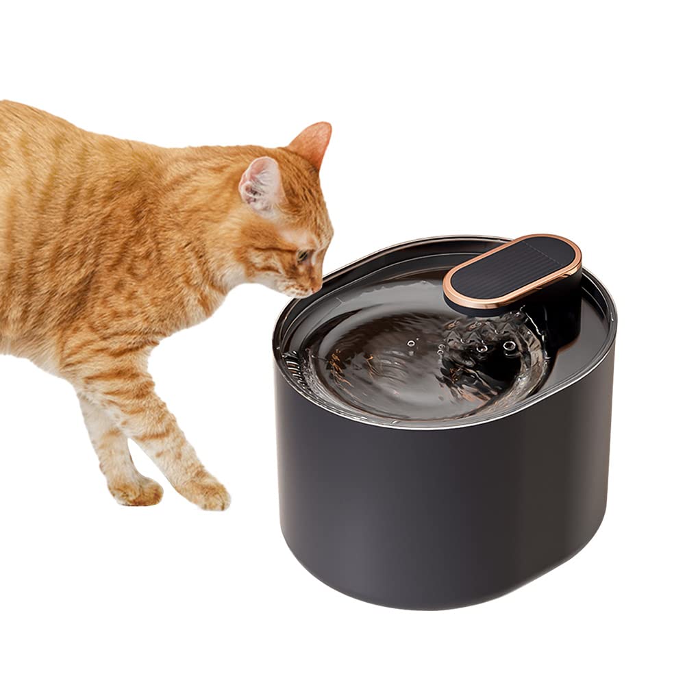 Bebedero para Gato SAANTE Azul Silencioso con Filtración Automática 3L Tamaño Compacto