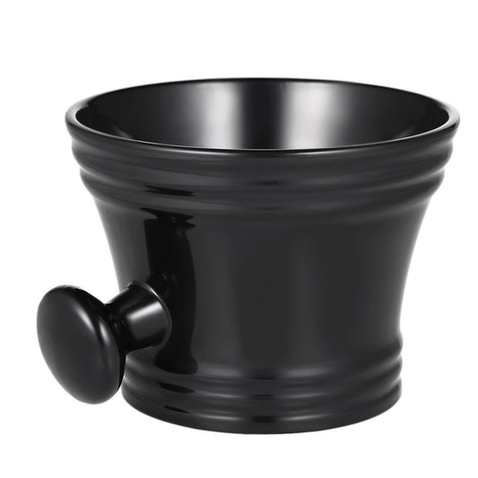 Cuenco de afeitar de plástico Anself Man's con asa, taza de jabón, tazón, taza de sopa de limpieza de barbero para maquinilla de afeitar