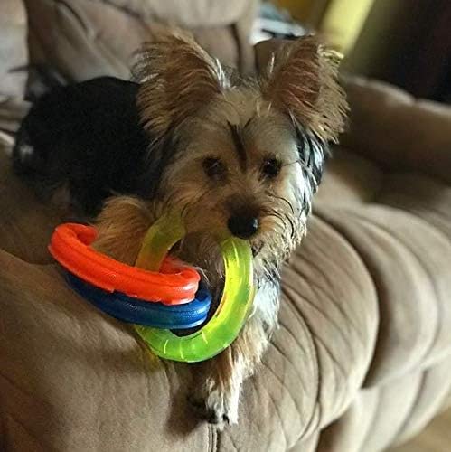 Remolcador de 3 Anillos Nerf Dog TPR