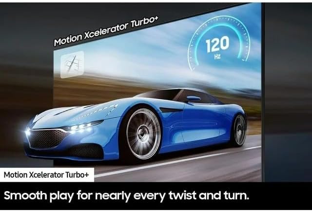 Televisión Samsung QLED 55 Pulgadas Q70 Series 4K con AMD FreeSync Premium Pro y Acelerador de Movimiento Turbo+ Compatible con Alexa y Google Assistant (Reacondicionado)
