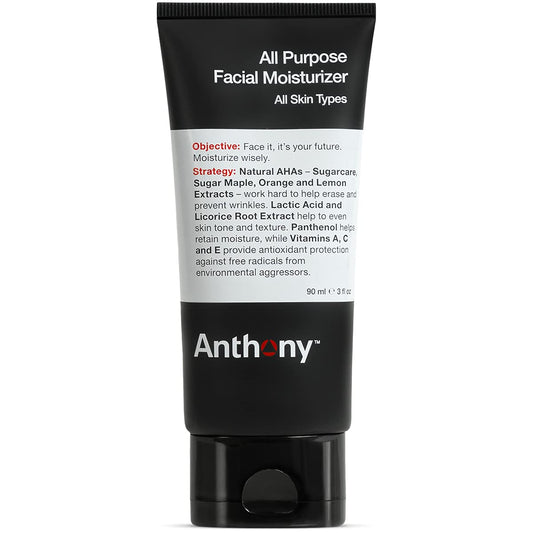 Hidratante Facial Multipropósito Anthony, 3 oz - Nutre y Protege tu Piel