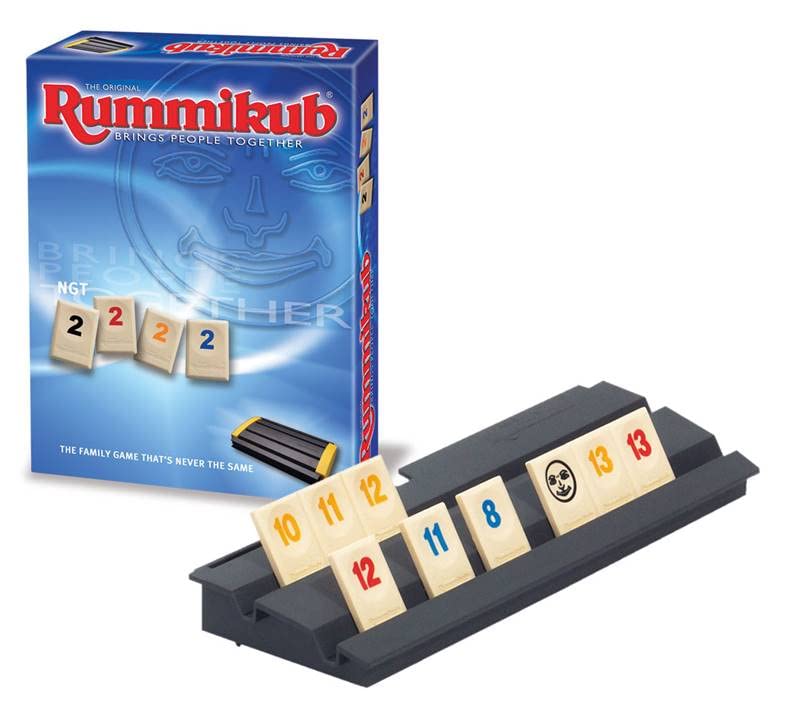 Juego de Estrategia Rummikub Original NTG Portátil para Toda la Familia