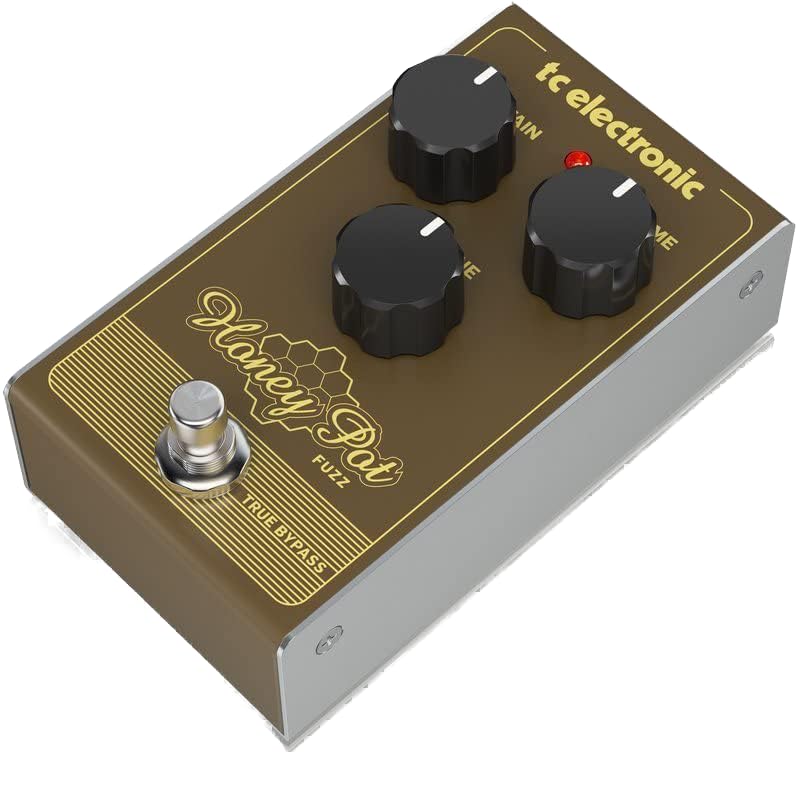 Pedal Fuzz TC Electronic Honey Pot Clásico Tonos y Sustain