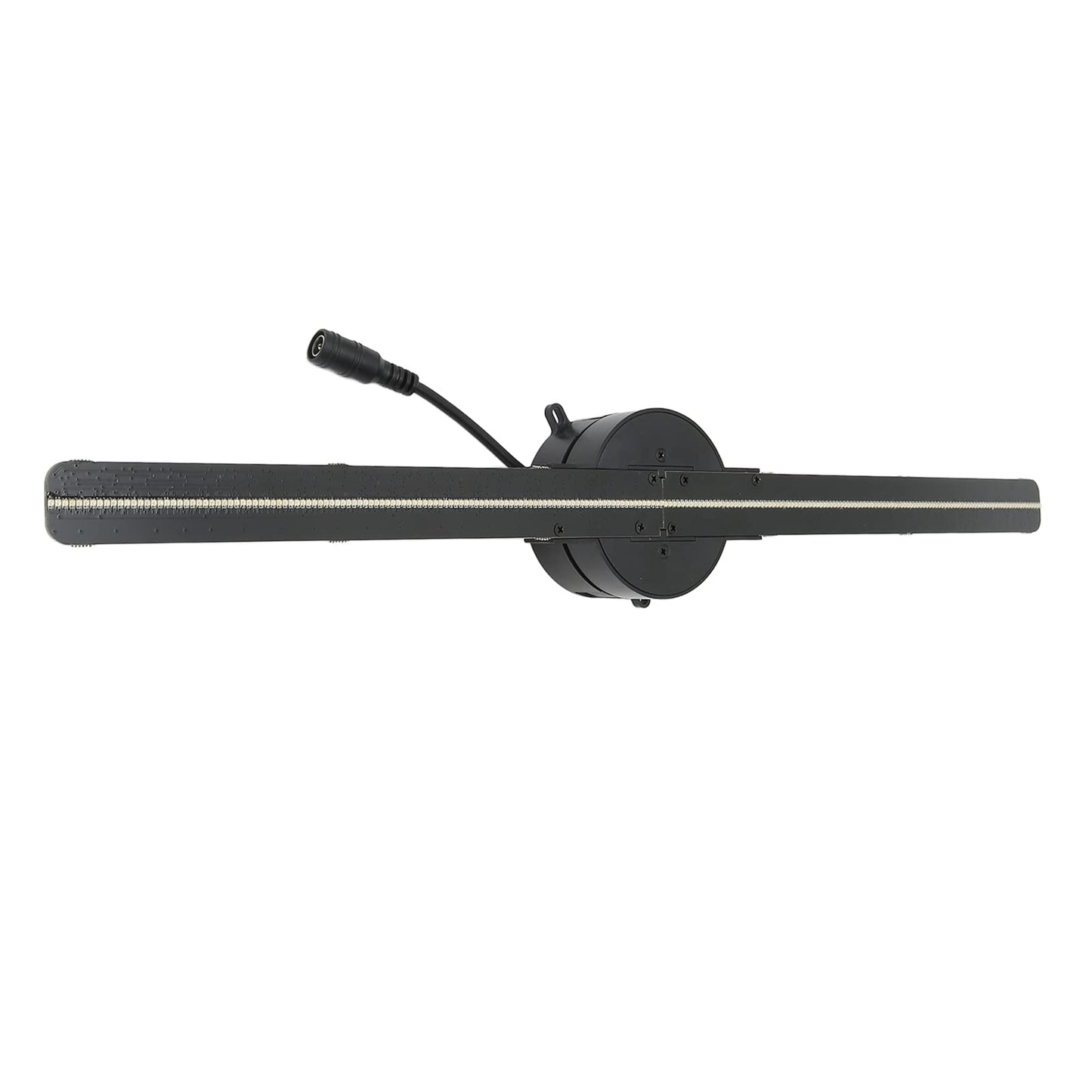 Ventilador Holograma 3D ASHATA Negro 16,5 Pulgadas WiFi 2000x224 LED para Tienda