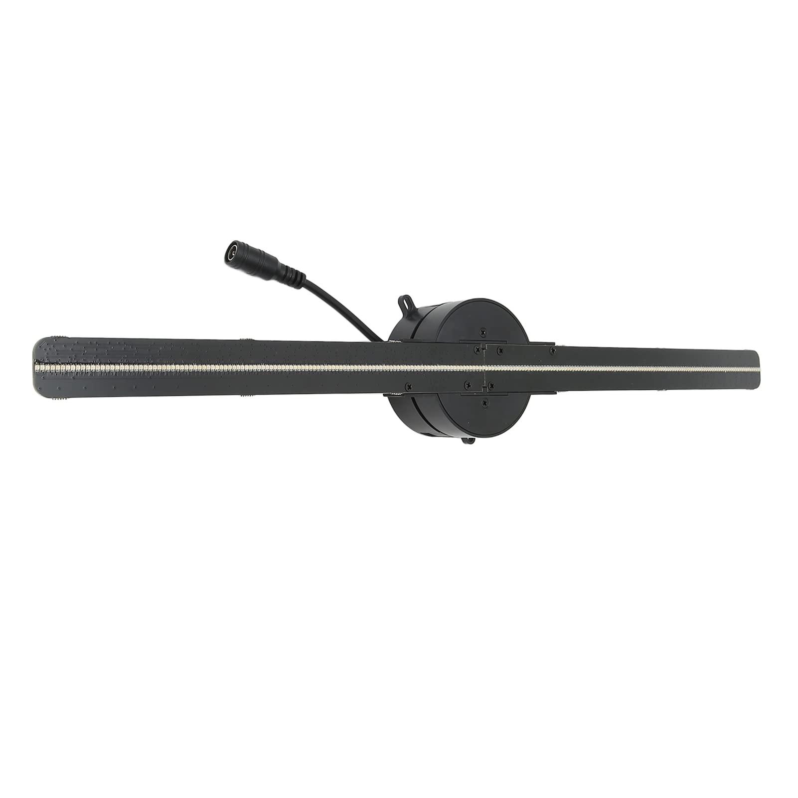 Ventilador Holograma 3D ASHATA Negro 16,5 Pulgadas WiFi 2000x224 LED para Tienda