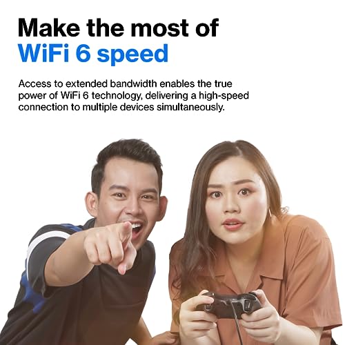 Linksys MR20EC | Router WiFi 6 de Malla de Doble Banda | Velocidades 3.0 (AX3000) | Conecta más de 25 Dispositivos | Cobertura de 2.000 pies Cuadrados | Garantía de 18 Meses