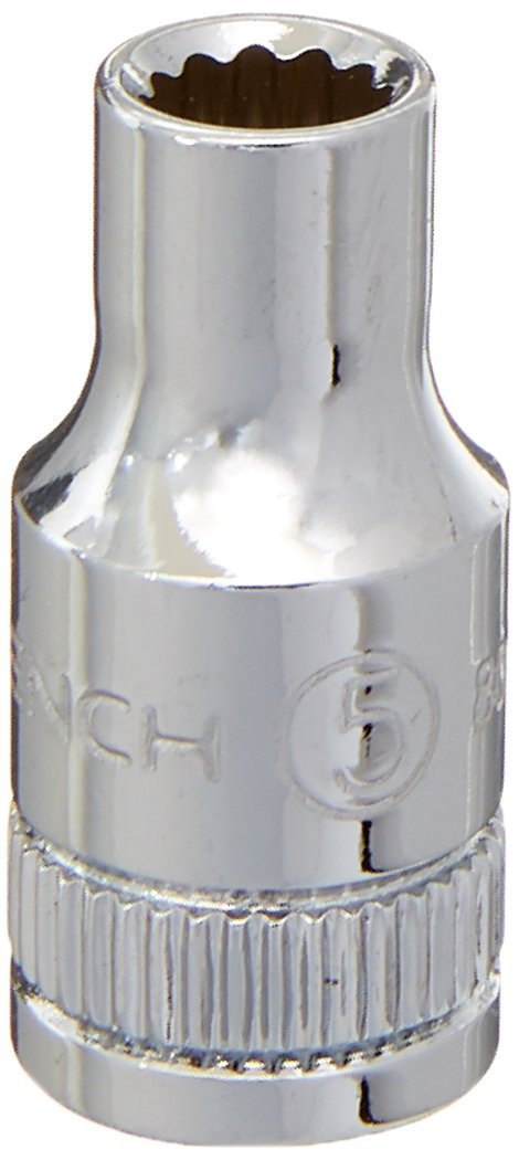 Gear Wrench 80198 Socket Estándar 1/4Dr 12Pt, 5mm