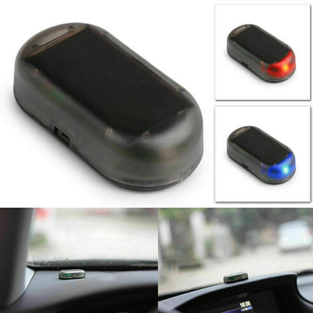 Luz de Señal Solar Simulada para Coche Rojo Alarma Intermitente