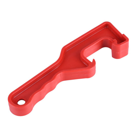 Abridor de Cucharones Apertura Manual Rojo Herramientas Plásticas