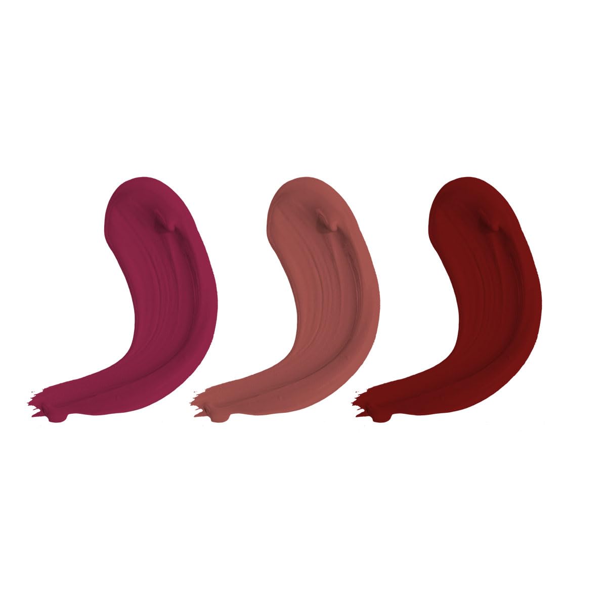 Yuya - Set de labiales indelebles larga duracion - labial indeleble - Labiales - Labiales liquidos acabado mate de larga duración (Bahía, Magnolia, Aura, Pack 3 piezas)