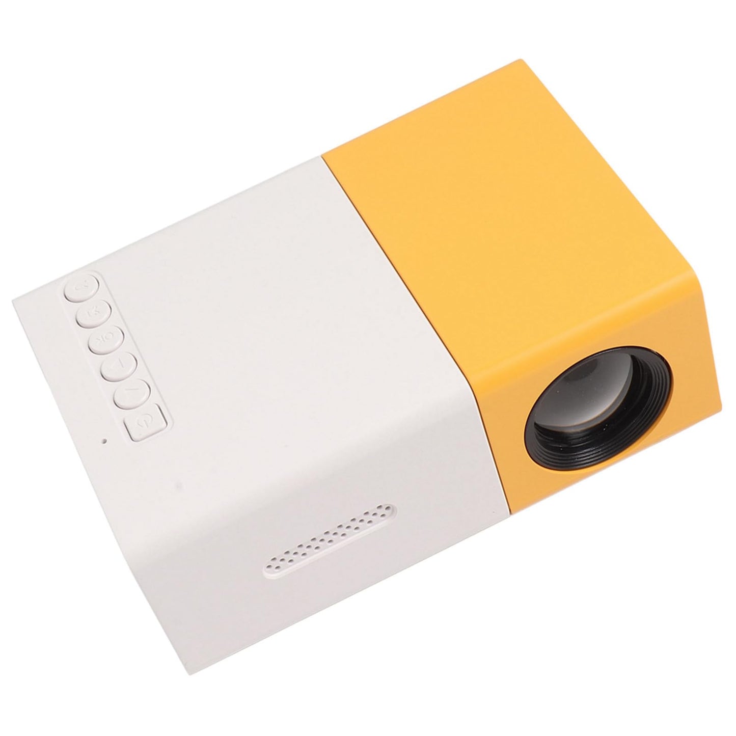 Mini de Video ciciglow Portátil con Altavoces Incorporados y Control Remoto para Exteriores y Hogar Inteligente Pantalla Grande 1920x1080