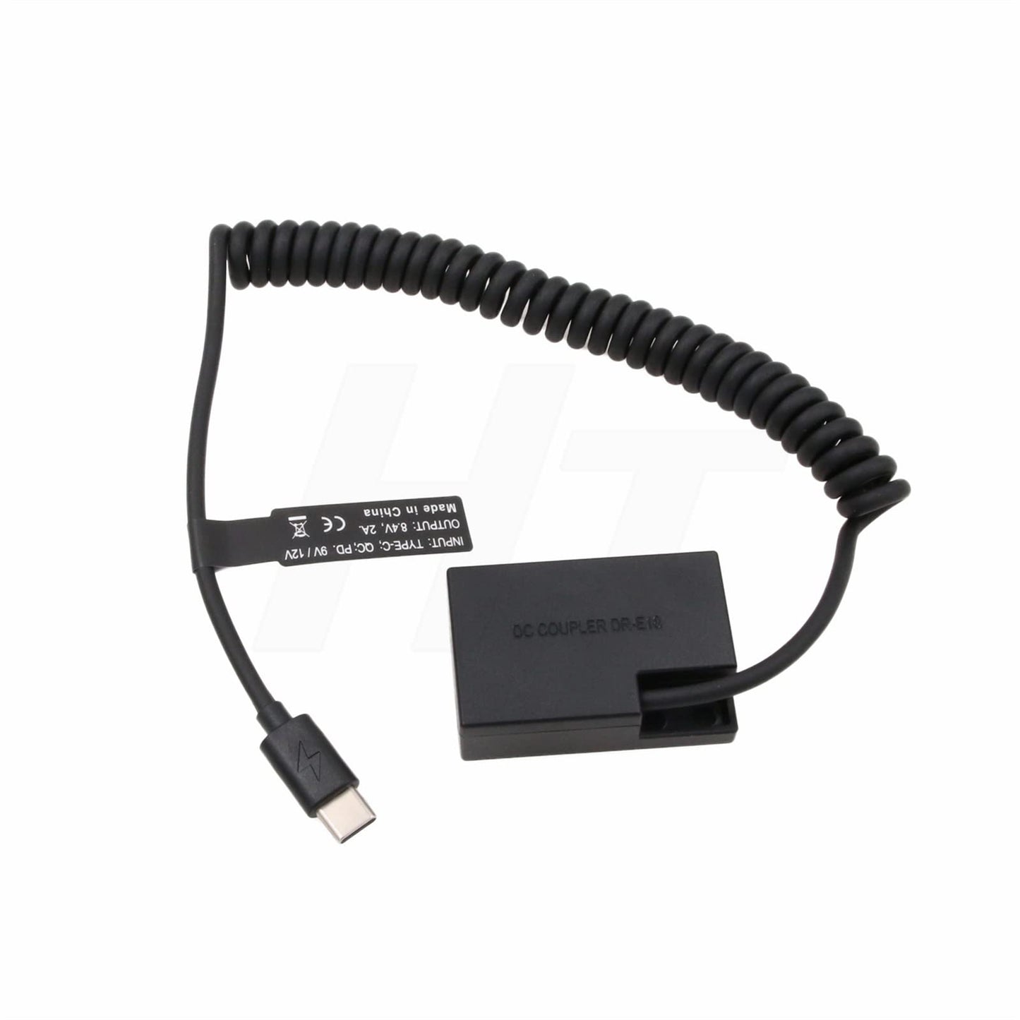HangTon USB C a LP-E17 Batería Dummy para Canon EOS R8 R10 R50 RP T6s T6i T7i 8000D X8i SL2 Cámara 9V/12V PD DR-E18