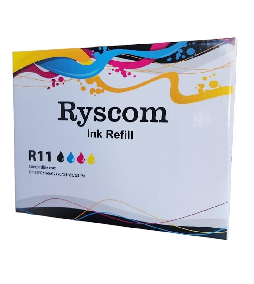 Tinta Compatible Ryscom Negro Canon Pixma Gi Serie 11