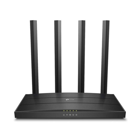 Router Wi-Fi Gigabit TP-LINK Archer C6 Negro de Doble Banda con 4 Antenas Externas