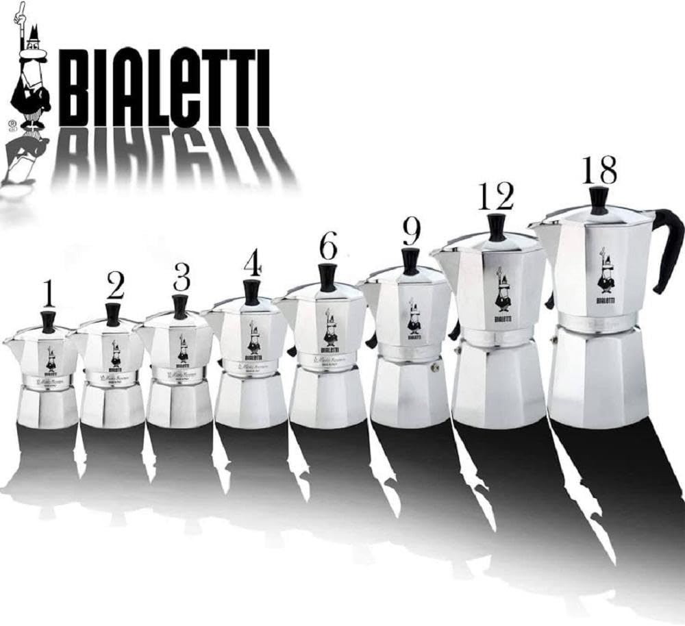 Bialetti Piezas de repuesto, incluye 1 filtro de embudo, compatible con Moka Express, Fiammetta, Break, DAMA, Moka Timer y Rainbow (6 tazas)