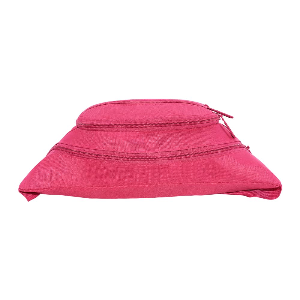 Cangurera Deportiva Umbro Rosa con Compartimientos Amplios para Hombres y Mujeres