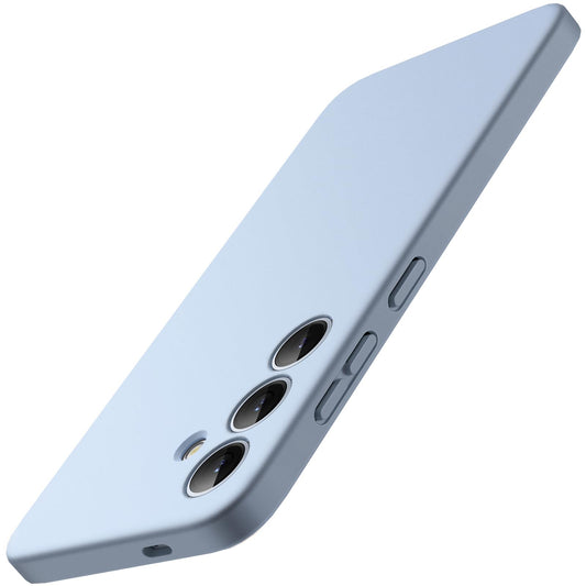 JETech Slim Ajuste Funda para Samsung Galaxy S24+ / S24 Plus 5G, Protección Completa Lente Cámara, Carcasa Protectora TPU Suave Delgada con Acabado Mate, Antigolpes (Azul Zafiro)