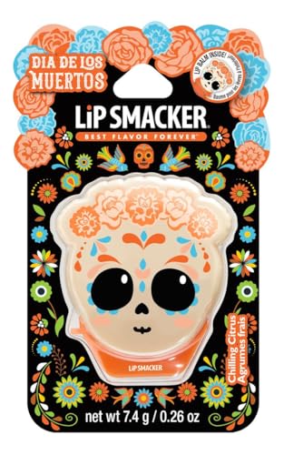 Dia De Los Muertos Balsamo Labial Catrina Lip Smacker(Cítrico Espeluznante)