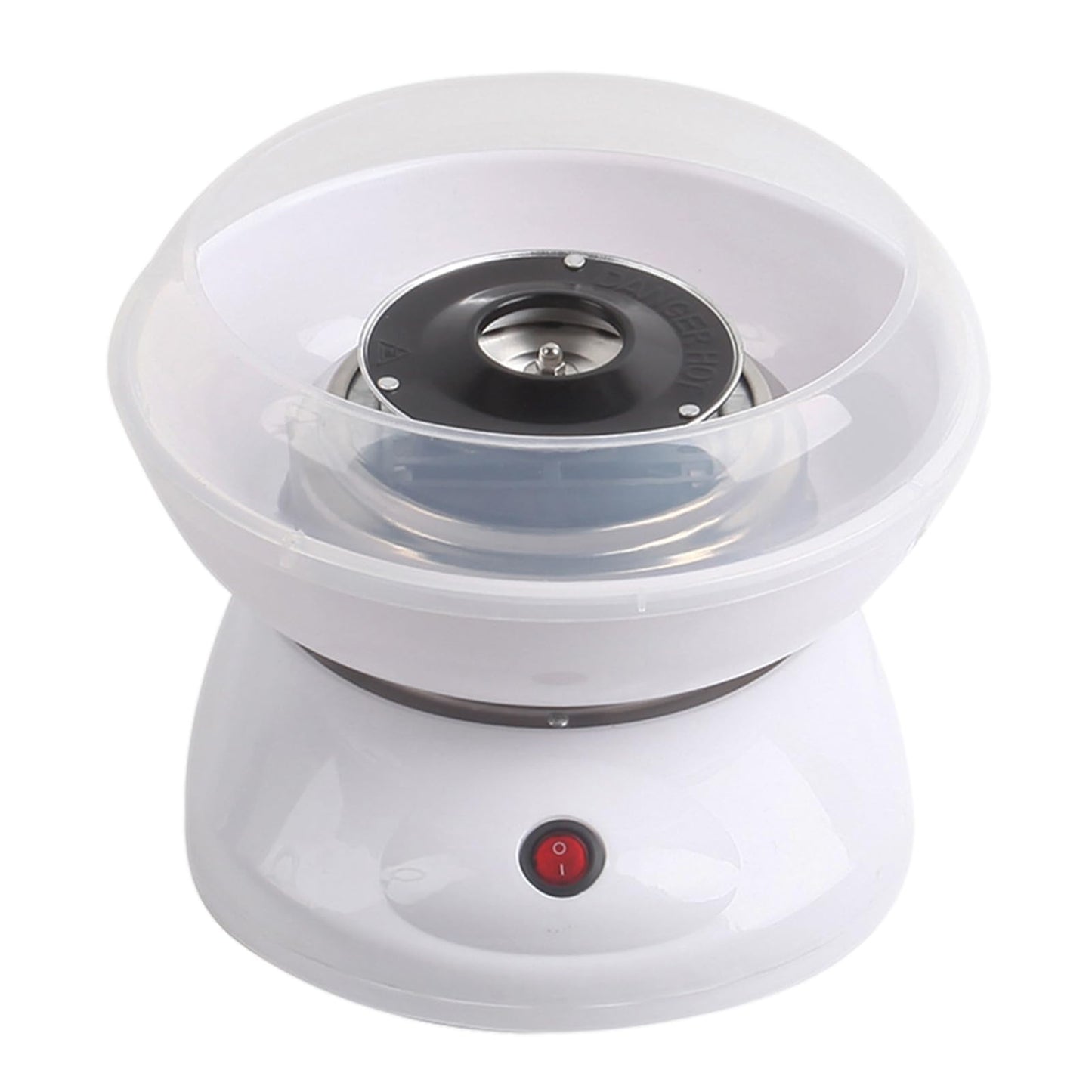 HIXIP Máquina de algodón de azúcar para niños - Máquina eléctrica para Hacer algodón de azúcar - Fácil de Usar y Limpiar con Placa Prueba de Salpicaduras de Calidad alimentaria, máquina Retro